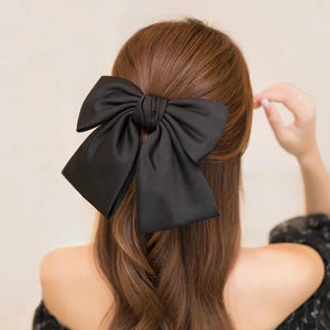 Big Bows Barrette Headband Elastic Hair Bands Hair Clip Accessories