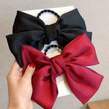 Big Bows Barrette Headband Elastic Hair Bands Hair Clip Accessories
