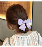 Big Bows Barrette Headband Elastic Hair Bands Hair Clip Hairpins