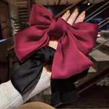 Big Bows Barrette Headband Elastic Hair Bands Hair Clip Accessories