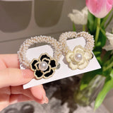 Vintage Woman Pearl Hair Hoop Hair Jewelry for Party