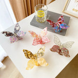 Acetic Acid Shark Clip Girly Ponytail Claw Hair Accessories