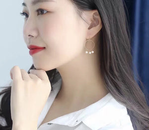 925 Silver Earrings Base Mountings for Pearls Stones Agate Jade Crystal