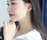 925 Silver Earrings Base Mountings for Pearls Stones Agate Jade Crystal