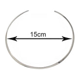 Big Circle Choker Necklace European Style Statement Jewelry for Women