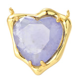 Crystal Love Heart Charms for DIY Jewelry Making