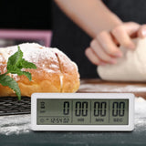 Big Digital Countdown Timer - 999 Count Down Clock for Graduation Lab Kitchen