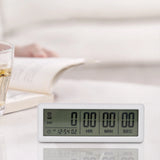 Big Digital Countdown Timer - 999 Count Down Clock for Graduation Lab Kitchen