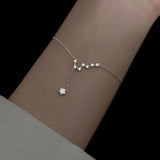 Big Dipper Bracelet 925 Sterling Silver Charm Bangle Inspirational Love