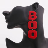 Big Geometric Beads Earrings Female Jewelry Halloween Accessiores