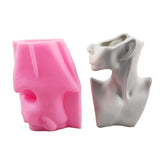 European-style Half-body Vase Silicone Mold