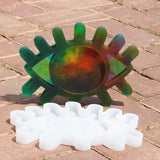 Evil Eye Makeup Mirror Mold for Home Decoration