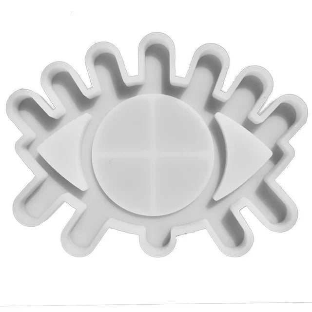 Evil Eye Makeup Mirror Mold for Home Decoration