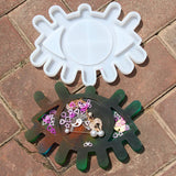 Evil Eye Makeup Mirror Mold for Home Decoration