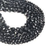 Faceted Agate Stone Beads 6/8/10MM Round Loose Beads
