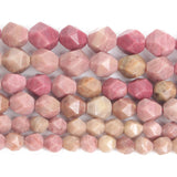 Natural Stone Beads Red Wood Veins Round Losse Beads Jewelry Making DIY 6/8/10MM