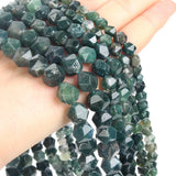 Water Grass Agate Stone Beads 6/8/10MM DIY Jewelry Making