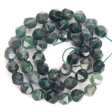 Water Grass Agate Stone Beads 6/8/10MM DIY Jewelry Making
