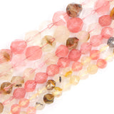 Faceted Watermelon Stone Beads Round Loose Beads for Jewelry Making DIY 6/8/10MM