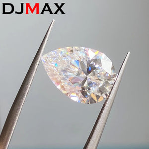 0.5-6ct D VVS1 Pear Cut Moissanite Loose Stone