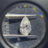 0.5-6ct D VVS1 Pear Cut Moissanite Loose Stone