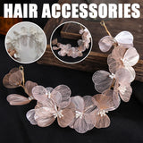 Big Flower Headbands Women Girls Hairbands Bride Wedding Hair Jewelry Accessorie