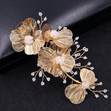 Big Flower Headbands Women Girls Hairbands Bride Wedding Hair Jewelry Accessorie