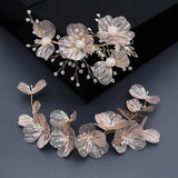 Big Flower Headbands Women Girls Hairbands Bride Wedding Hair Jewelry Accessorie