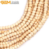 Big Hole Strand Rondelle Donuts Heishi Spacer Beads Tan Cream Natural OX Bone