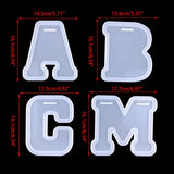 Big Letters Storage Box Epoxy Mold Piggy Bank Silicone Mould DIY Crafts