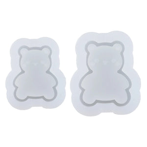 Big Little Bear Quicksand Silicone Mold Keyring Pendant Ornament Mold