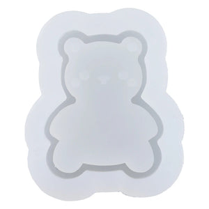 Big Little Bear Quicksand Silicone Mold Keyring Pendant Ornament Mold