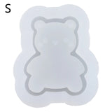 Big Little Bear Quicksand Silicone Mold Keyring Pendant Ornament Mold