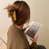 Metal Clip Hair Claw Women's Clips Accessories Jewelry Girls Crab Wedding