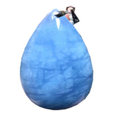 Natural Ocean Aquamarine Pendant Jewelry Healing Crystal Silver Stone