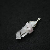 Crystal Pendant Tree of Life Wire Wrapped Healing Point Necklace