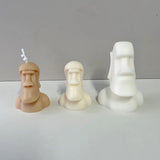 Big Nose Head Portrait Silicone Mold for DIY Scented Candle Soap Home Decoration