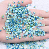 Big Pack 3-10mm Rainbow Half Round Pearls Flatback DIY Craft Nail Art