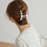 Big Pearl Hair Claw For Women Ladies Makeup Hair Barrettes Hair Accessories