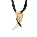 Big Pendant Necklaces for Women Gift Necklace Layer Leather Chain Steampunk Goth