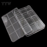 Plastic Tool Box Case 12-cells Jewelry Craft Organizer