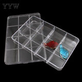 Plastic Tool Box Case 12-cells Jewelry Craft Organizer
