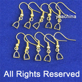 100Pcs/Lot Jewelry Component Ear Hook Accessories Top Robust Fastening Hanged