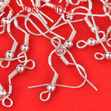 925 Sterling Silver Beads Jewelry Findings Hooks Earrings Wire