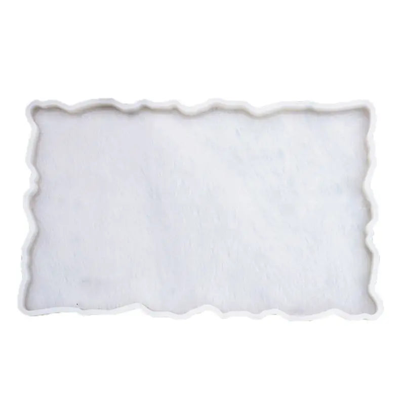 Rectangle Plate Resin Mold Oversized Fruit Disc Tray