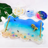 Rectangle Plate UV Epoxy Resin Mold for DIY Craft Making