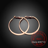 925 Sterling Silver Large Hoop Earrings for Women 5.3X5.1CM