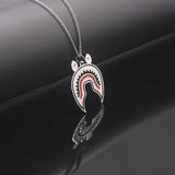 Big Shark Necklace Pendant Titanium Chain WGM Letter Man Jewelry