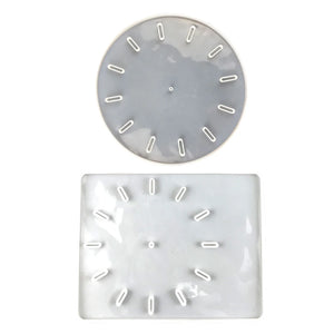 Clock Silicone Mold DIY Square Round Clock Watch Mould