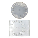 Clock Silicone Mold DIY Square Round Clock Watch Mould